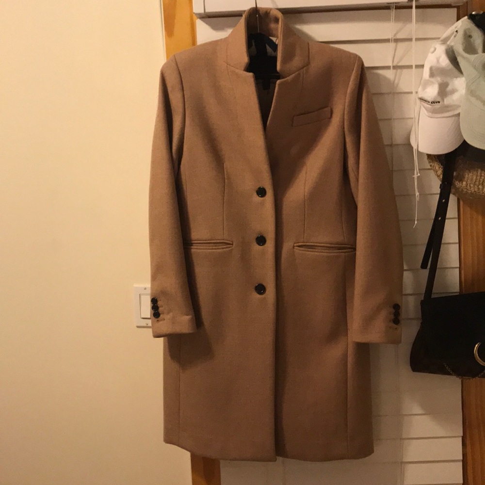 J. Crew camel regent coat